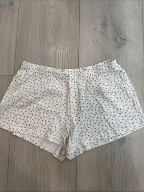 PacSun Floral Ribbed Lounge Shorts NWT